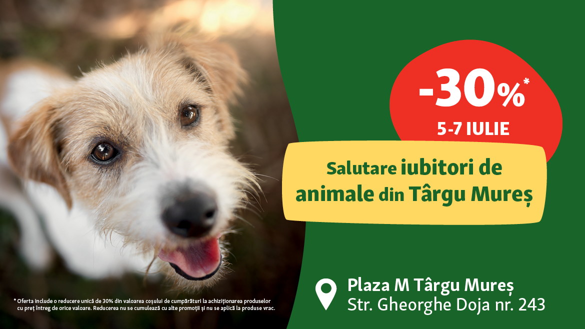 Reducere de 30% la Târgu Mureș!